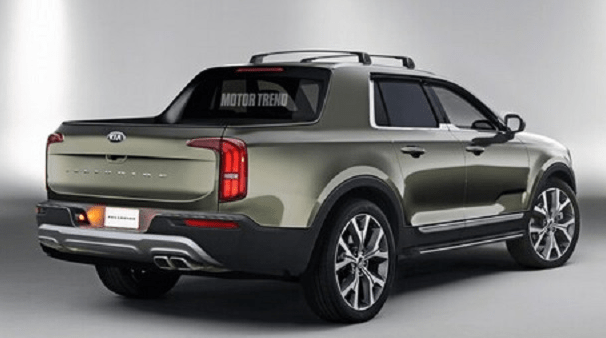 2025 Kia Pickup Truck Render'