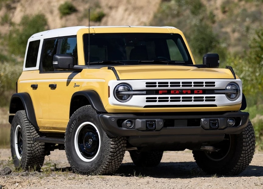 New 2024 Ford Bronco Heritage Edition Price, Specs, and Colors